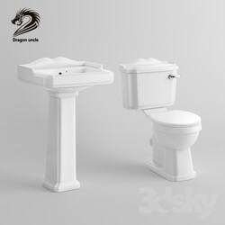 Toilet and Bidet - basin 