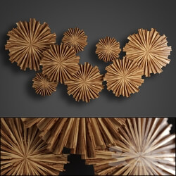 Other decorative objects - circle wood 