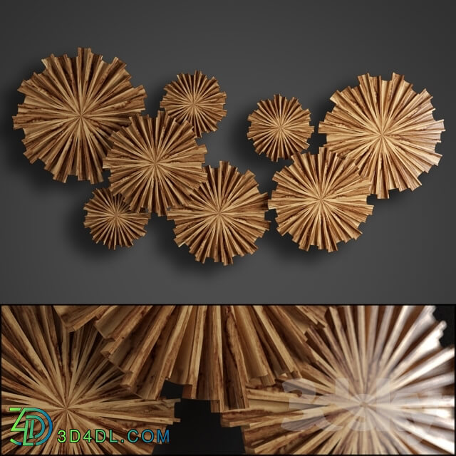 Other decorative objects - circle wood