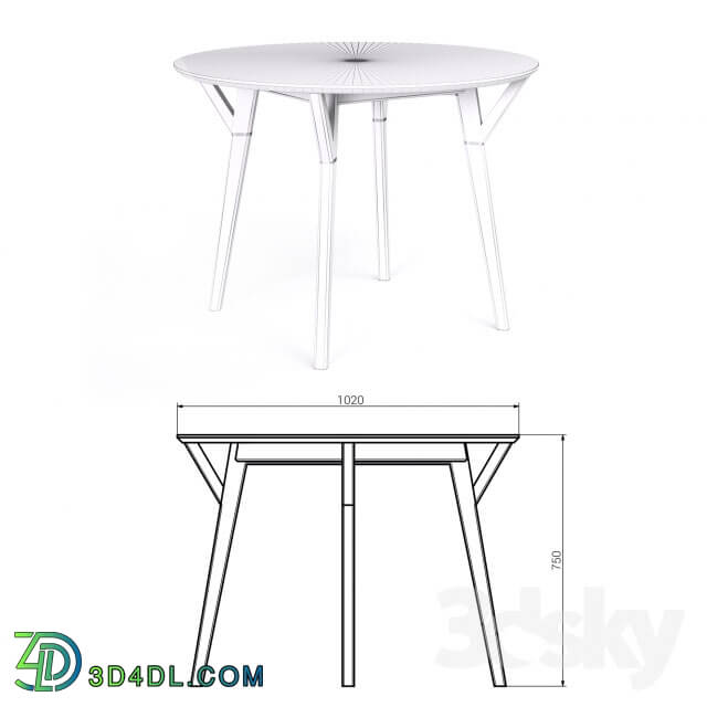 Table - Dining table from CIRCLE THE IDEA