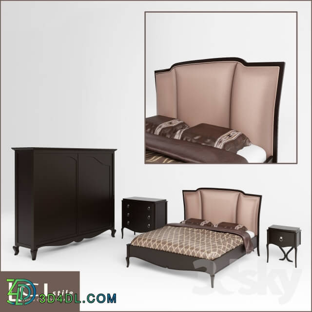 Bed - LCI set of furniture