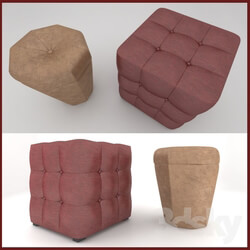 Other soft seating - 2 puffs 