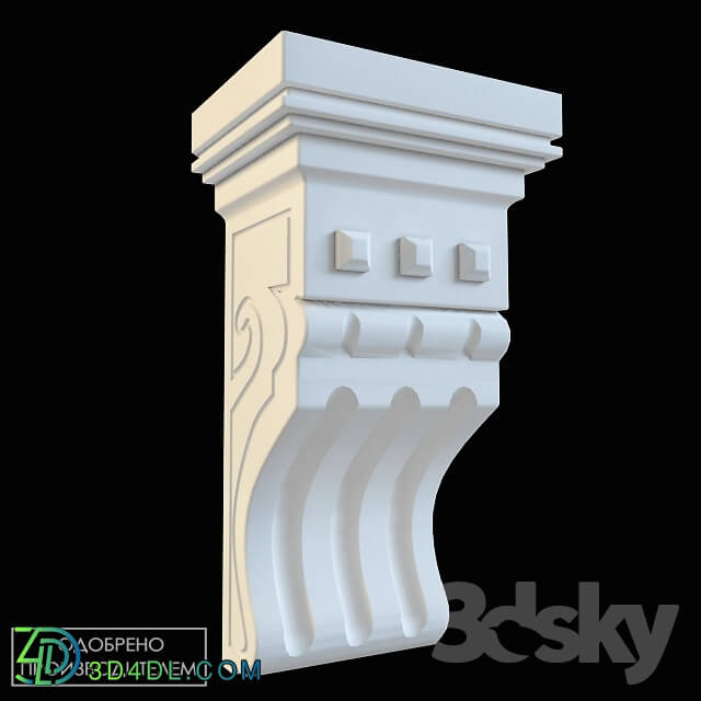 Decorative plaster - Bracket