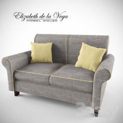 Sofa - Elizabeth de la Vega B027 