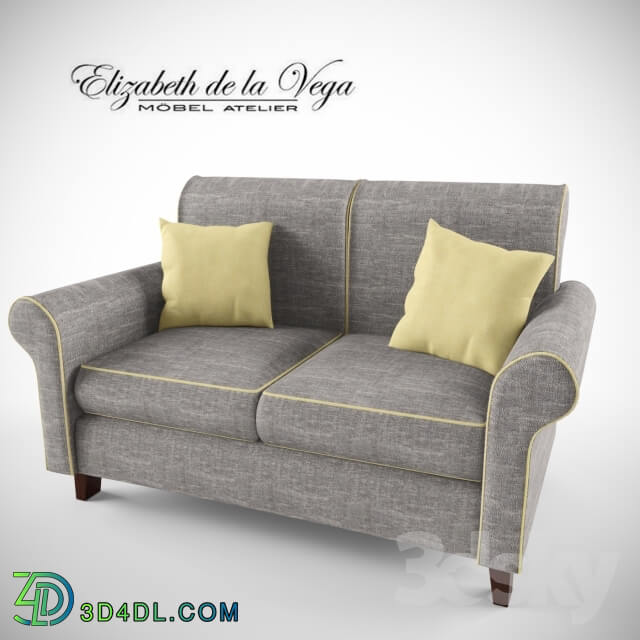 Sofa - Elizabeth de la Vega B027