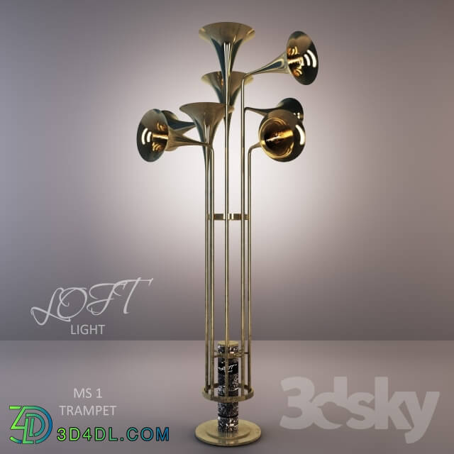 Floor lamp - Floor Lamp Trumpet MS1