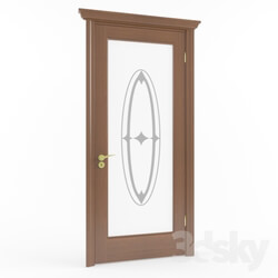 Doors - Door with oval 