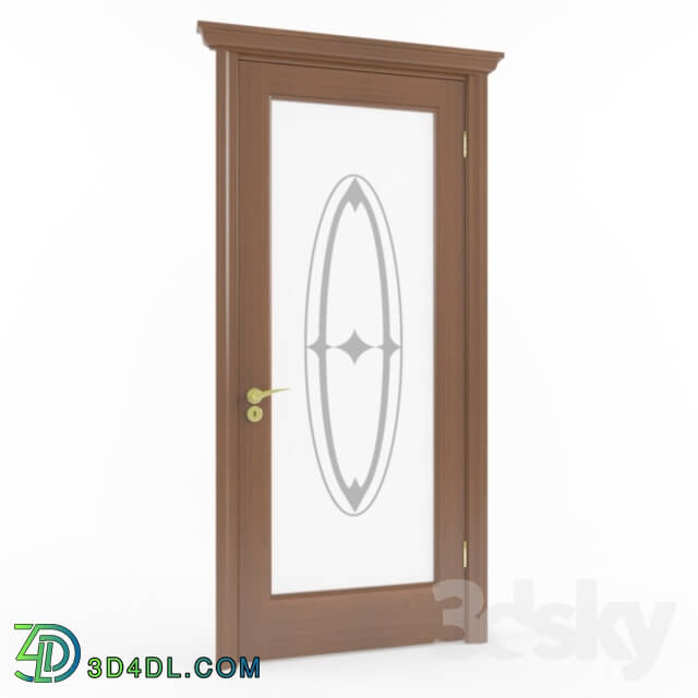 Doors - Door with oval