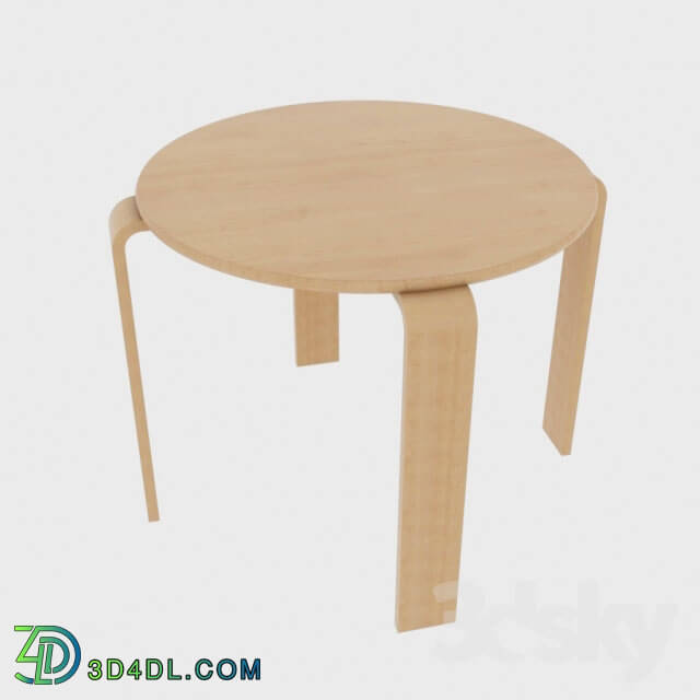 Table _ Chair - Table and stool skandi