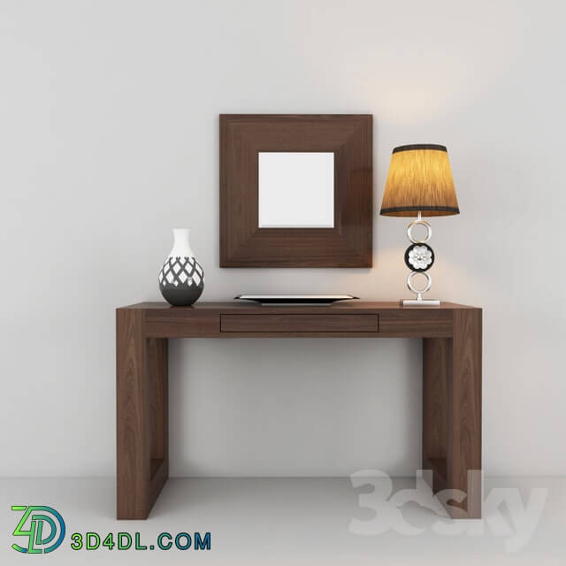 Table - modern wooden console