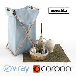 Bathroom accessories - Laundry basket and accessories 