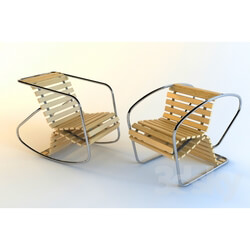 Arm chair - INVERSO innovative Chair-rocking chair 