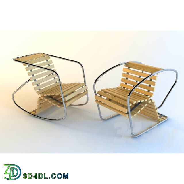 Arm chair - INVERSO innovative Chair-rocking chair