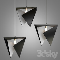 Ceiling light - Origami light fixture 