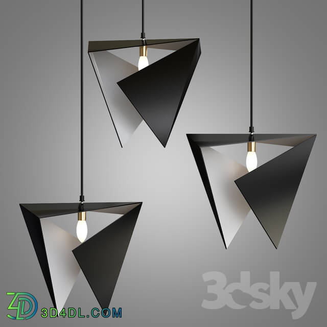 Ceiling light - Origami light fixture