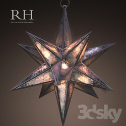 Ceiling light - RH MORAVIAN STAR PENDANT 