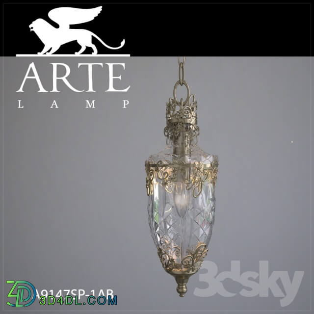 Ceiling light - Hanging lamp Arte Lamp A9147SP-1AB