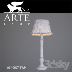 Table lamp - Table lamp ArteLamp A3400LT-1WH 
