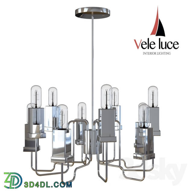 Ceiling light - Suspended chandelier Vele Luce Castel VL1275L10
