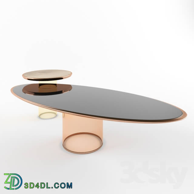 Table - Ellipse coffee table
