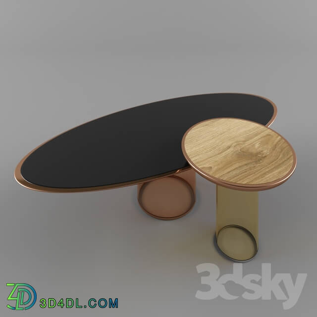Table - Ellipse coffee table