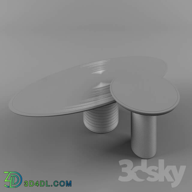 Table - Ellipse coffee table