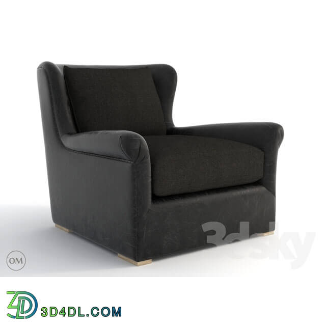 Arm chair - Winslow leather armchair 7841-3108 ST