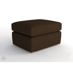 Other soft seating - Winslow ottoman brown 7801-1112-2 