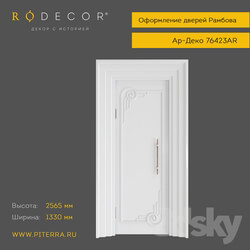 Decorative plaster - Decoration doors RODECOR Rambov 76423AR 