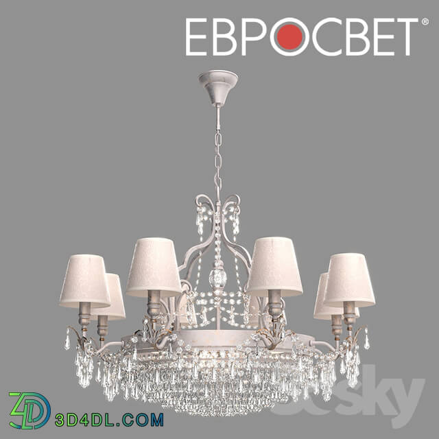 Ceiling light - OM Suspended chandelier with crystal Bogate__39_s 305_15 Strotskis