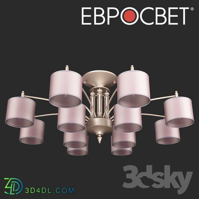 Ceiling light - OM Classic Chandelier Eurosvet 60080_12 Adagio