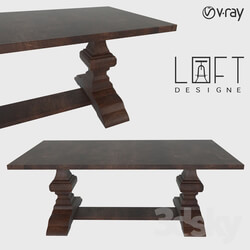Table - Table LoftDesigne 10791 model 