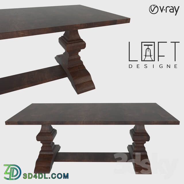 Table - Table LoftDesigne 10791 model