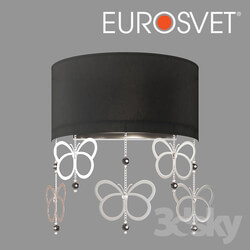 Wall light - OM Wall lamp with black shade Bogate__39_s 287_2 Papillon 