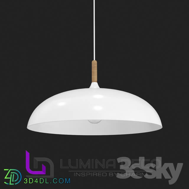 Ceiling light - _OM_ Pendant lamp Lumina Deco Versi white LDP 7899 _WT_