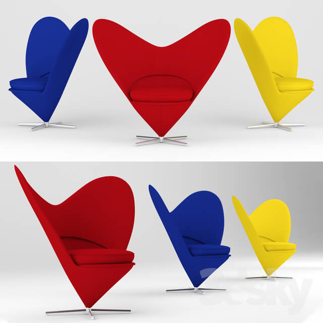 Arm chair - Vitra Heart Cone chair