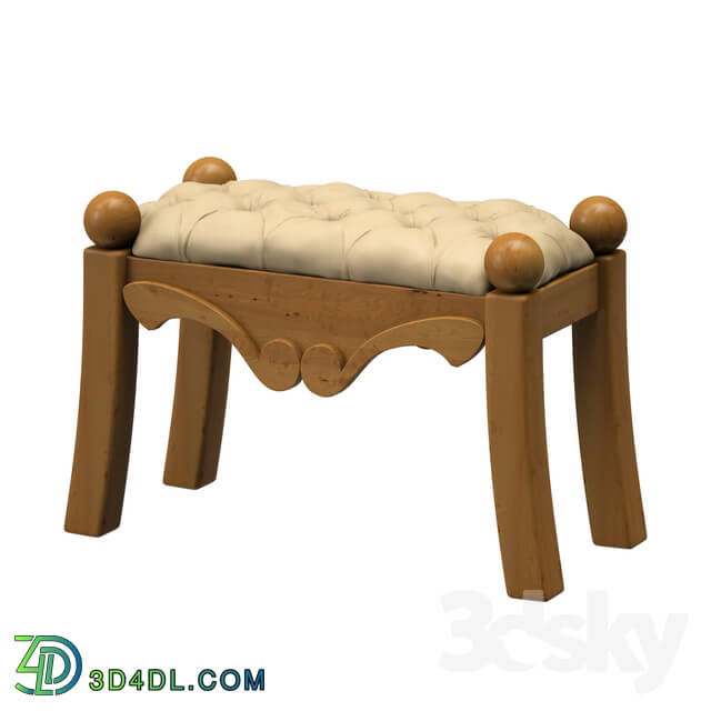 Miscellaneous - OM Nursery stool in country style