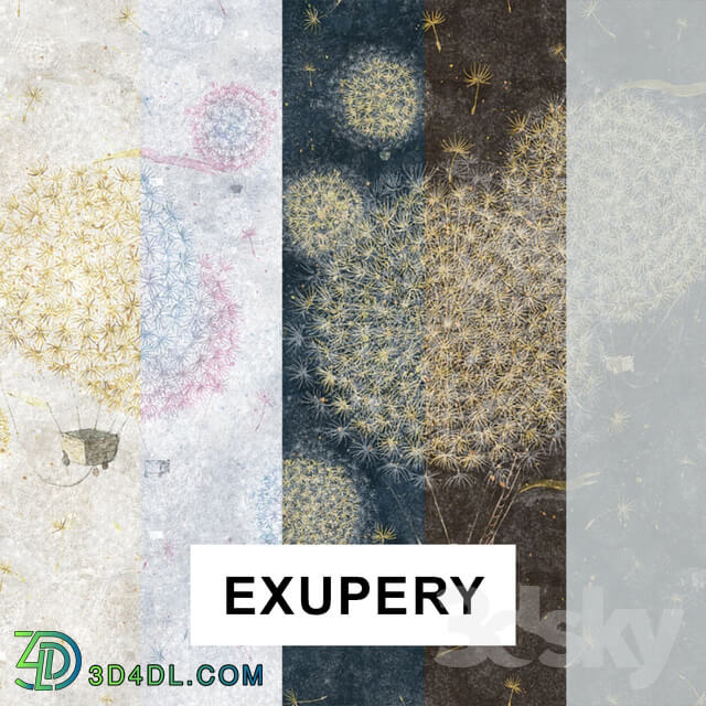 Wall covering - factura _ EXUPERY