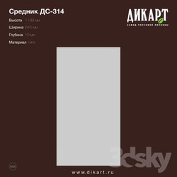 Decorative plaster - www.dikart.ru DS-314 1199x645x10mm 2.8.2019 