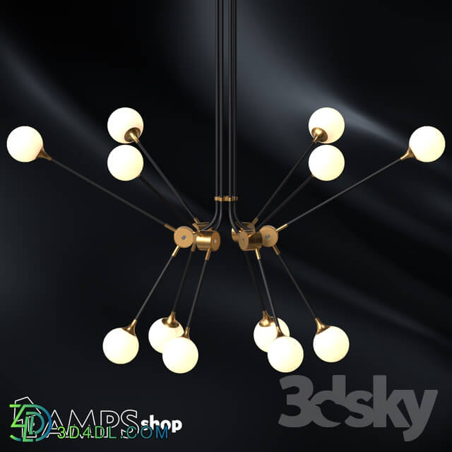 Ceiling light - Bullarium c