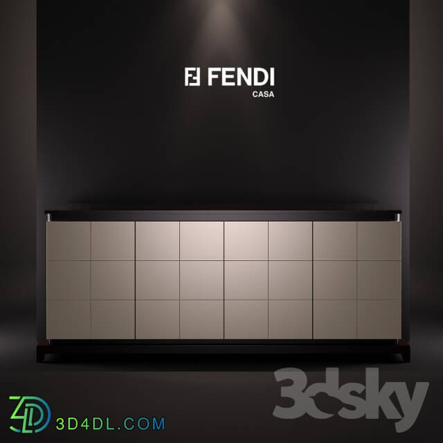 Sideboard _ Chest of drawer - Fendi CASA - Goatsking