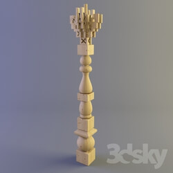 Other decorative objects - Colonna in Russian style 