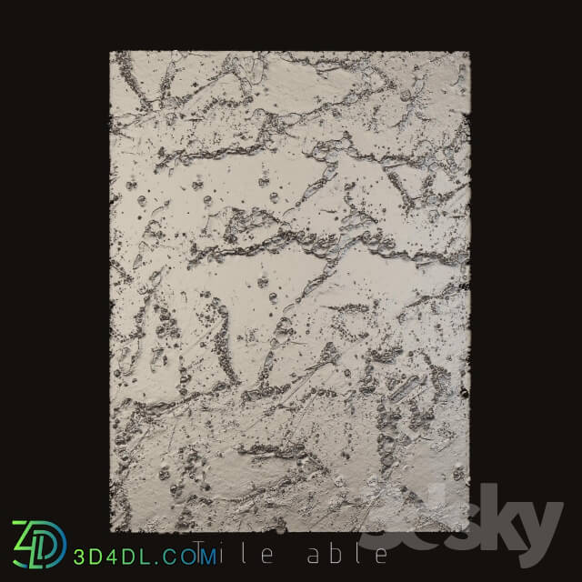 Decorative plaster - wall panel decorative