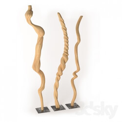 Other decorative objects - Decor grape roots 