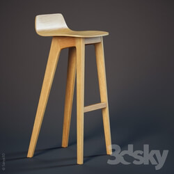 Chair - Morph bar chair by Zeitraum 