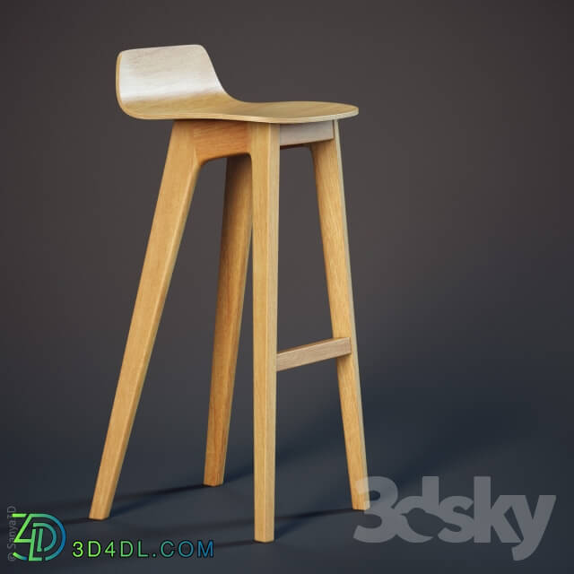 Chair - Morph bar chair by Zeitraum