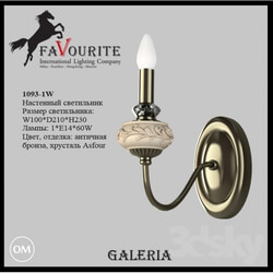 Wall light - Favourite 1093-1W Sconce 