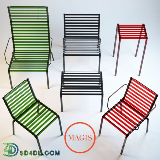 Chair - Magis Striped