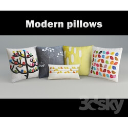 Pillows - Decorative pillow with applique 