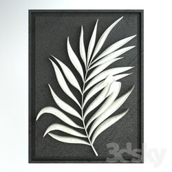 Other decorative objects - Palm Leaf Ornament 005 